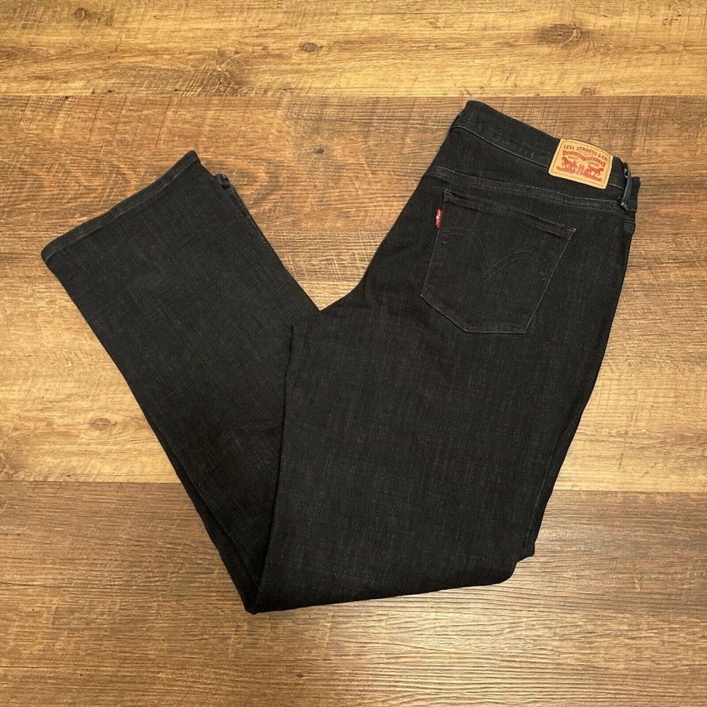 Levi's Jeans Womens 31 Dark Blue 505 5-Pocket Mid Rise